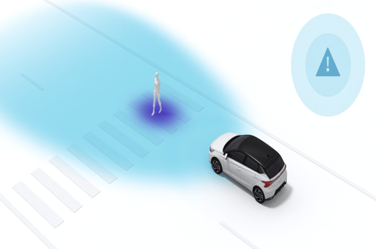 Freinage autonome d’urgence.